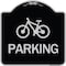 Signmission D4-3 Bicycle Parking Bicycle Parking Heavy-Gauge Aluminum Sign, 18" x 18", BS-1818-24199 A-DES-BS-1818-24199 - alternate 1